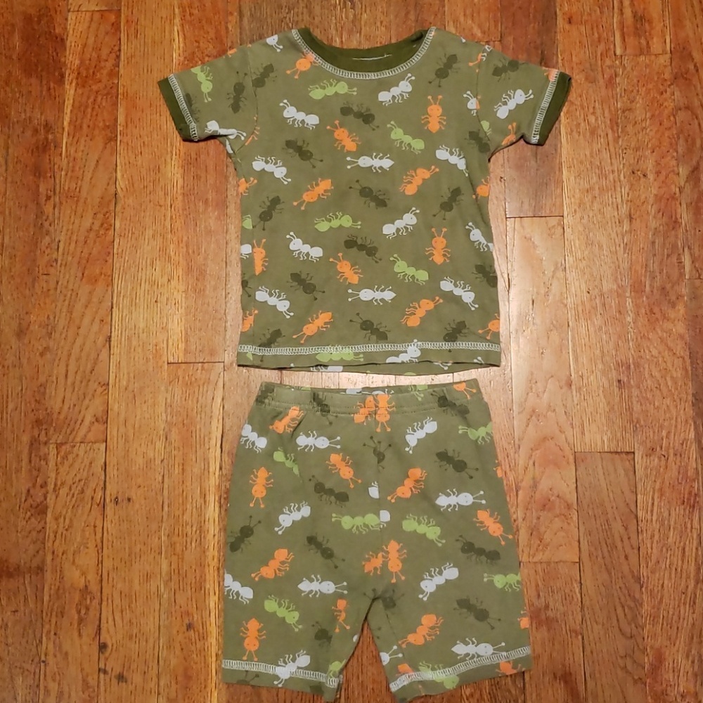 Just One Year ant pajamas.